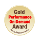 Gold Performance Award On-Demand Scanning