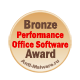 Bronze Performance Award Office Software