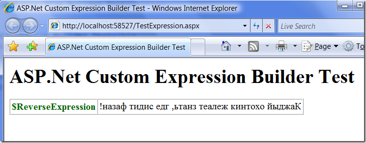 :   ReverseExpressionBuilder