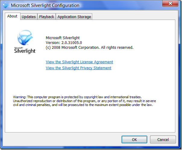 silverlight.configuration