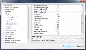 WPF in Visual Studio 2010