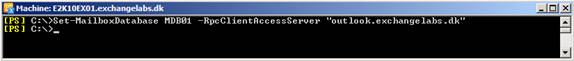  8:    RpcClientAccessServer      