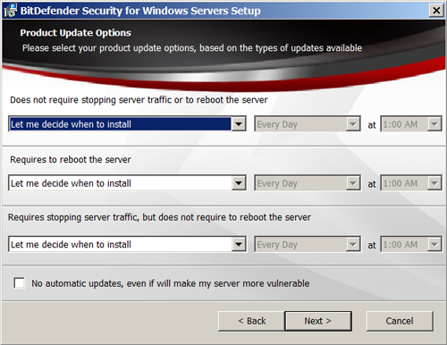  BitDefender Security for File Servers 3.5