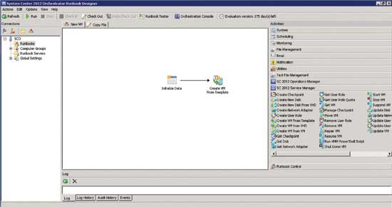 Этот Integration Pack предназначен для управления виртуальными машинами в System Center Virtual Machine Manager 2012