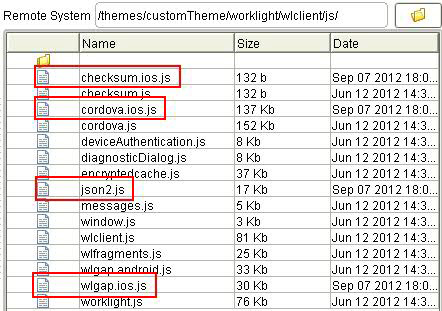  13.     JavaScript wlclient