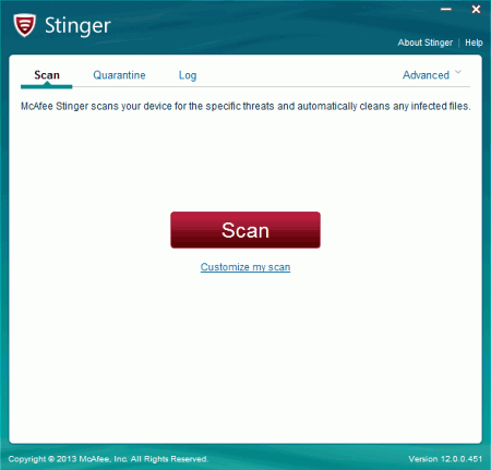  McAfee AVERT Stinger