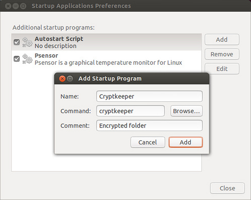    Cryptkeeper  Ubuntu