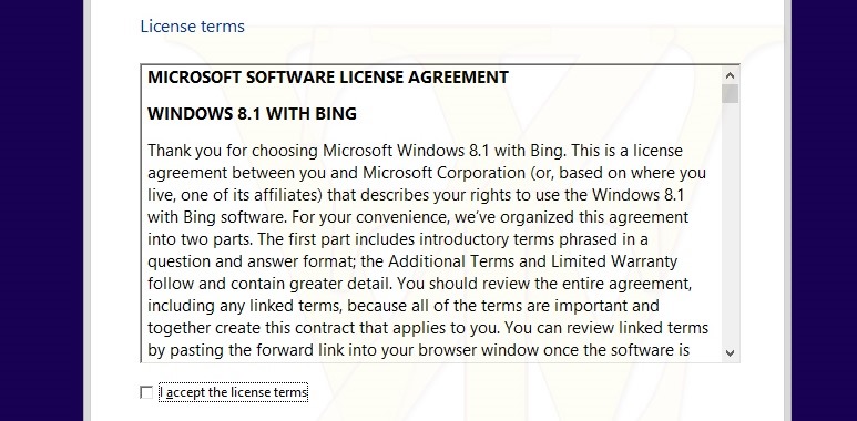 Windows 8.1 with Bing