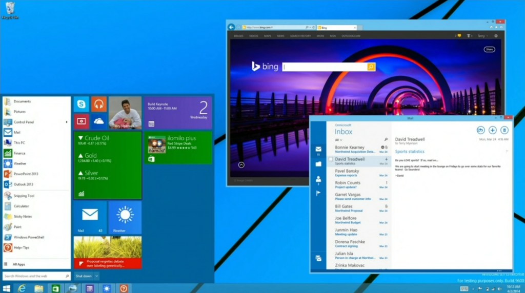 Menu Start in Windows 8!