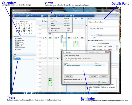 windows calendar